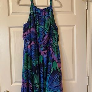 Lane Bryant Halter Top Style Maxi Dress Size 18/20